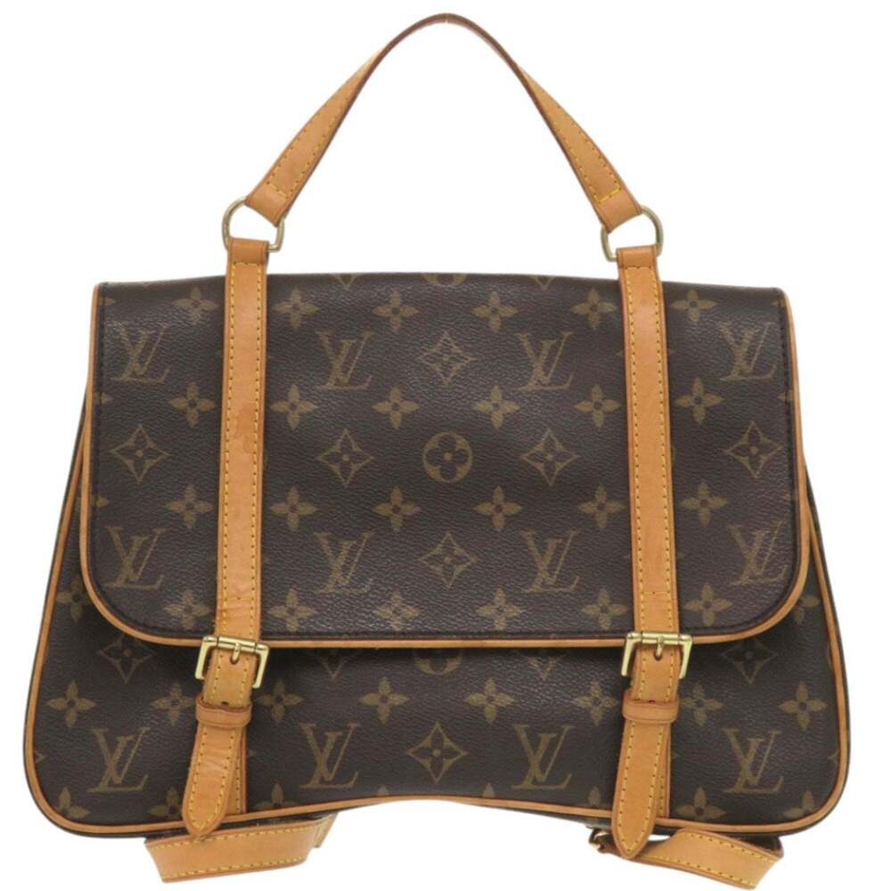 LOUIS VUITTON Authentic Brown Monogram Backpack